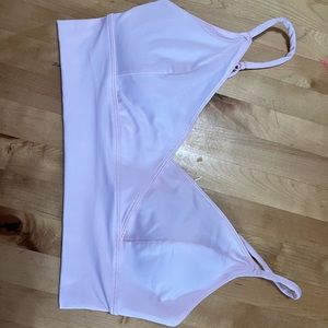 Bright Pink Croptop or Bralet. Size large